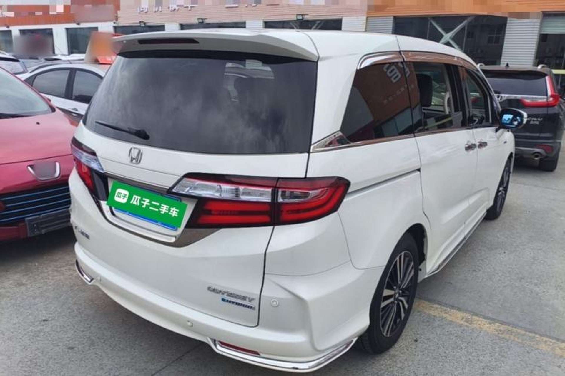 Used Honda Odyssey 2019 2.0L Rui-Zunxiang Edition Rear Right 45 Deg
