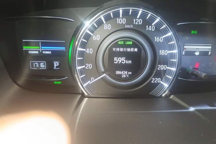 Used Honda Odyssey 2021 2.0L Rui·Luxury Edition Odometer Close Up