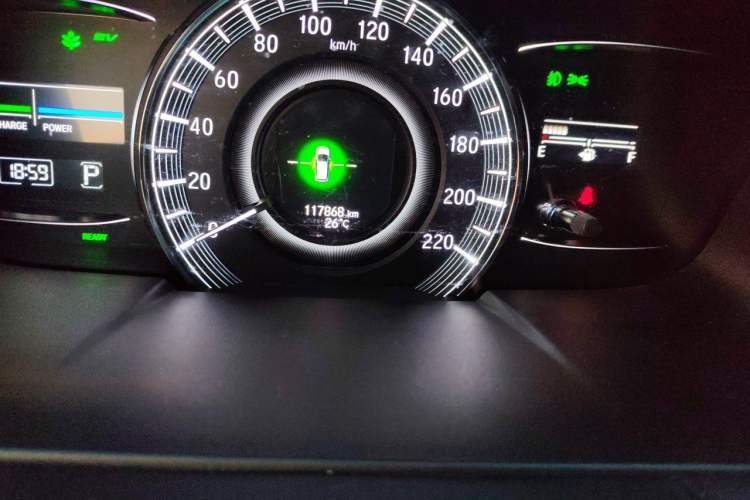 Used Honda Odyssey 2021 2.0L Rui·Luxury Edition Odometer Close Up