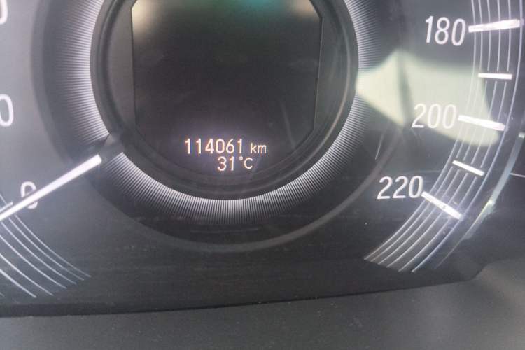 Used Honda Odyssey 2021 2.0L Rui-Changxiang Edition Odometer Close Up