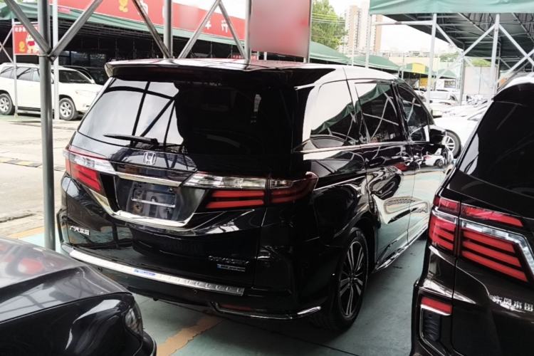 Used Honda Odyssey 2021 2.0L Rui·Luxury Edition Rear Right 45 Deg