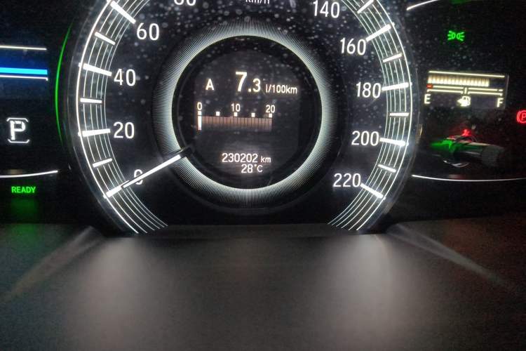 Used Honda Odyssey 2021 2.0L Rui·Luxury Edition Odometer Close Up