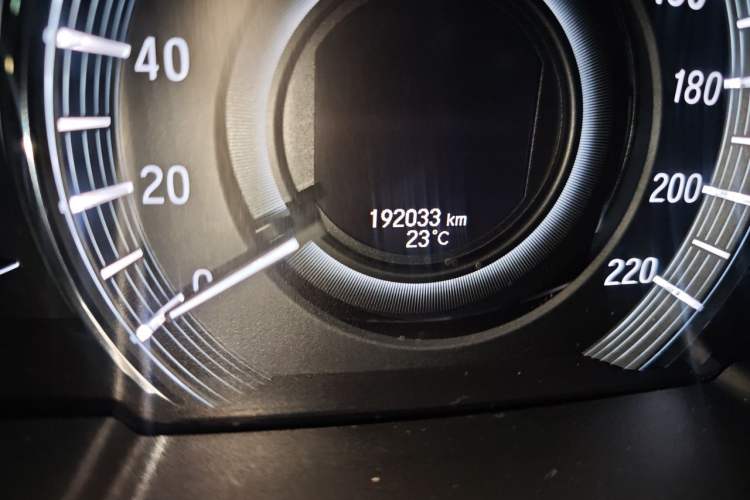 Used Honda Odyssey 2021 2.0L Rui·Luxury Edition Odometer Close Up