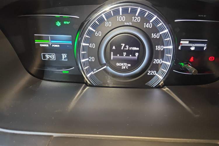 Used Honda Odyssey 2021 2.0L Rui·Comfort Edition Odometer Close Up