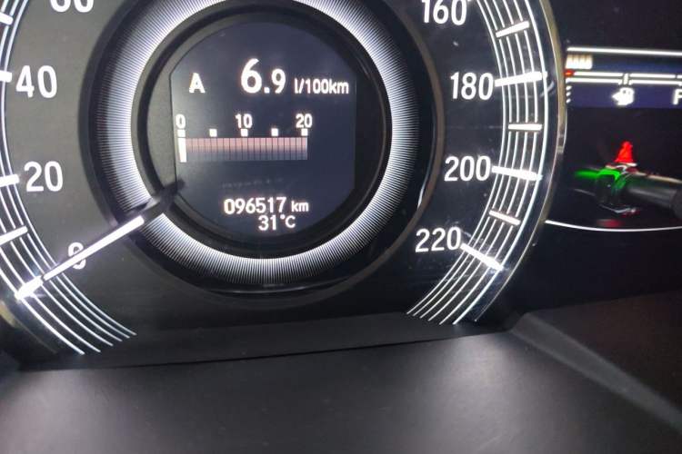 Used Honda Odyssey 2021 2.0L Rui·Smart Edition Odometer Close Up