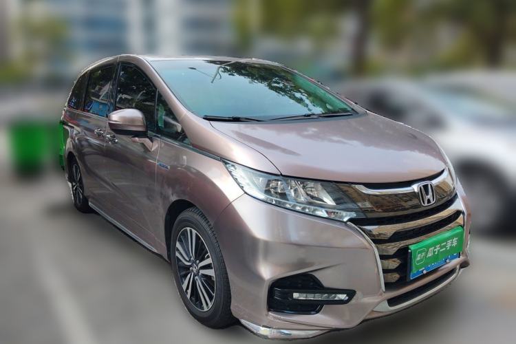 Used Honda Odyssey 2021 2.0L Rui·Luxury Edition Front Right 45 Deg