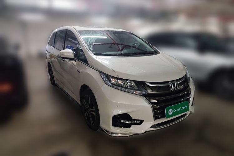Used Honda Odyssey 2021 2.0L Rui·Luxury Edition Front Right 45 Deg