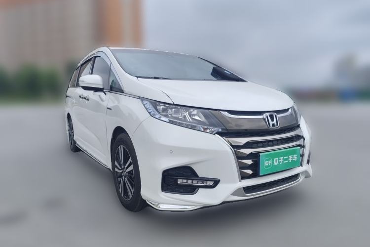 Used Honda Odyssey 2021 2.0L Rui·Luxury Edition Front Right 45 Deg