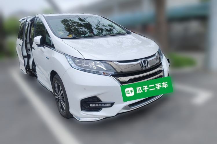 Used Honda Odyssey 2021 2.0L Rui·Luxury Edition Front Right 45 Deg