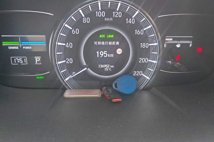 Used Honda Odyssey 2021 2.0L Rui-Changxiang Edition Odometer Close Up