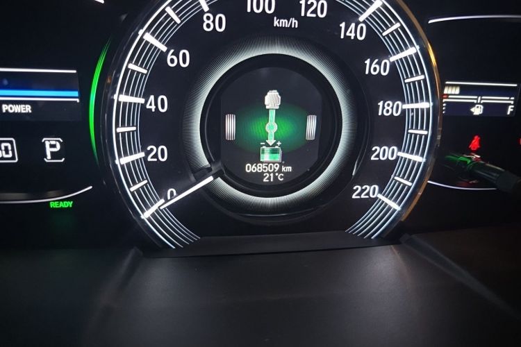 Used Honda Odyssey 2021 2.0L Rui·Comfort Edition Odometer Close Up