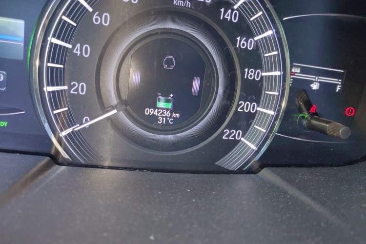 Used Honda Odyssey 2021 2.0L Rui·Comfort Edition Odometer Close Up