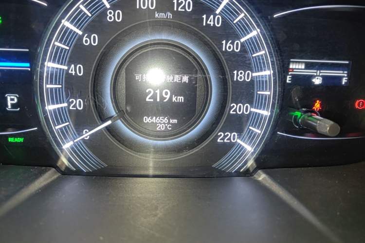Used Honda Odyssey 2021 2.0L Rui·Comfort Edition Odometer Close Up