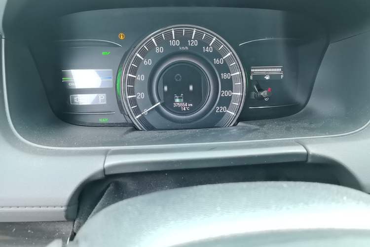 Used Honda Odyssey 2021 2.0L Rui-Changxiang Edition Odometer Close Up