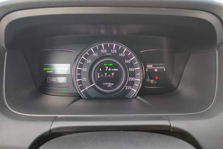 Used Honda Odyssey 2021 2.0L Rui·Luxury Edition Odometer Close Up