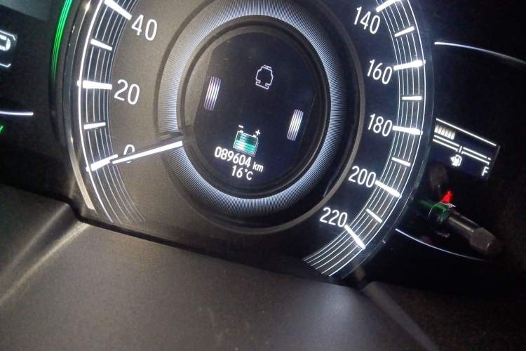 Used Honda Odyssey 2021 2.0L Rui·Comfort Edition Odometer Close Up