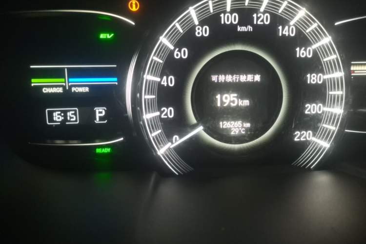 Used Honda Odyssey 2021 2.0L Rui-Changxiang Edition Odometer Close Up