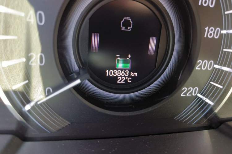 Used Honda Odyssey 2021 2.0L Rui·Comfort Edition Odometer Close Up