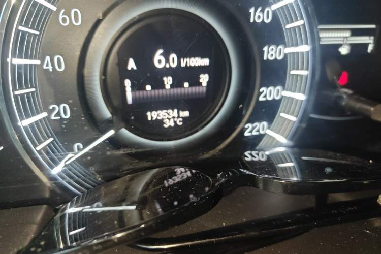 Used Honda Odyssey 2021 2.0L Rui·Smart Edition Odometer Close Up