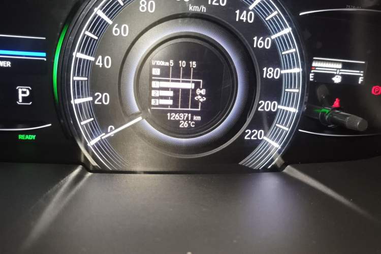 Used Honda Odyssey 2021 2.0L Rui-Changxiang Edition Odometer Close Up