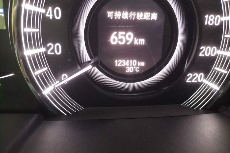 Used Honda Odyssey 2021 2.0L Rui·Smart Edition Odometer Close Up