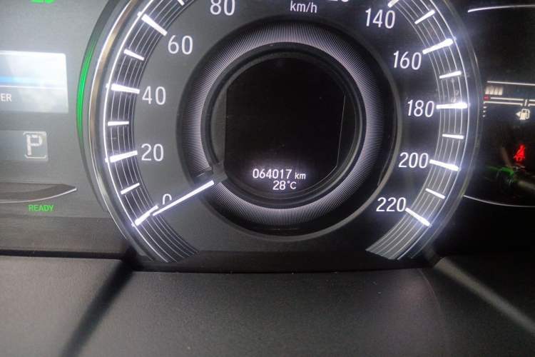 Used Honda Odyssey 2021 2.0L Rui·Luxury Edition Odometer Close Up