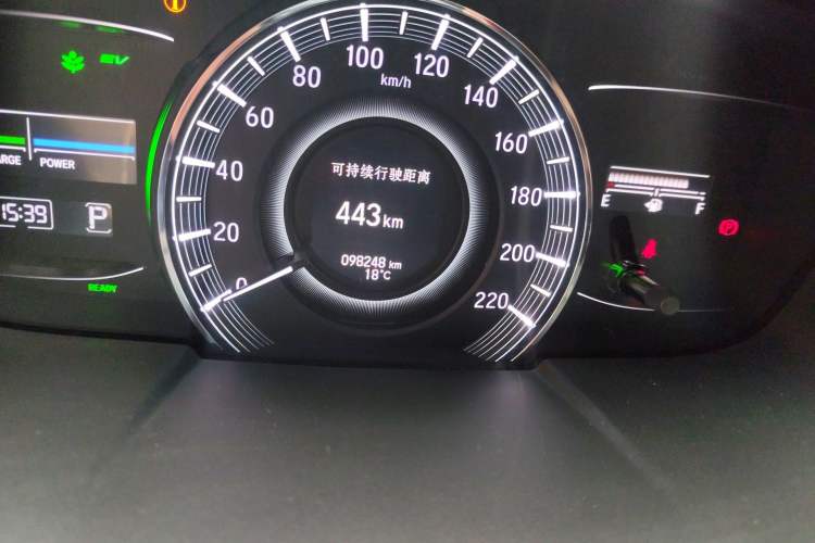 Used Honda Odyssey 2021 2.0L Rui·Smart Edition Odometer Close Up