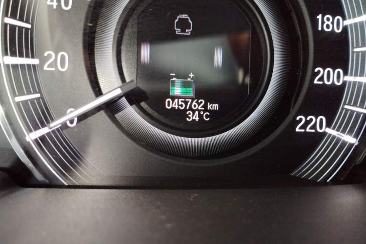 Used Honda Odyssey 2021 2.0L Rui·Supreme Edition Odometer Close Up