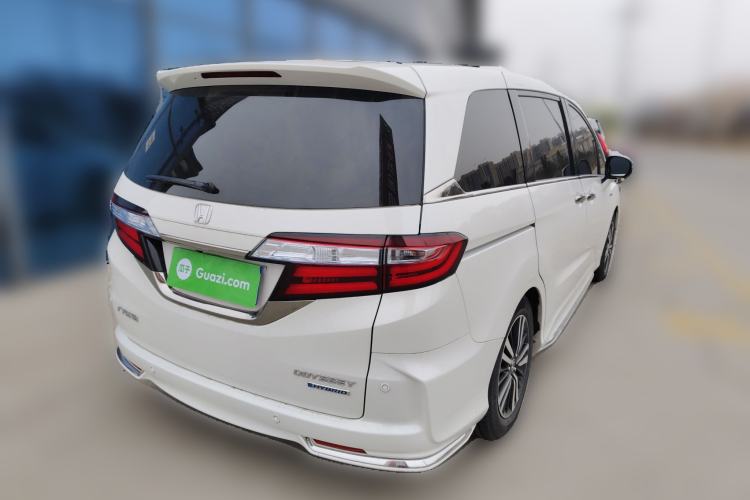 Used Honda Odyssey 2021 2.0L Rui·Luxury Edition Rear Right 45 Deg