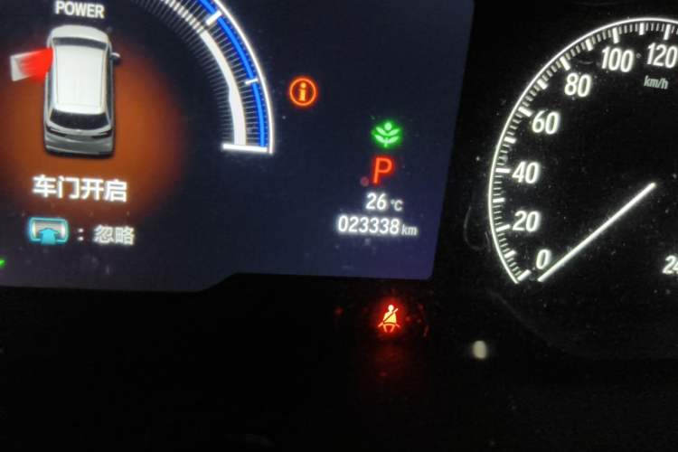 Used Honda Odyssey 2022 2.0L eHEV Sharp Enjoyment Edition Odometer Close Up