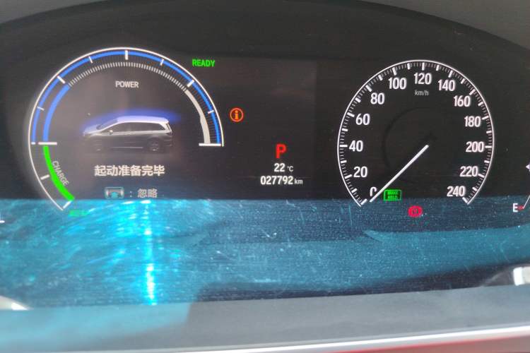 Used Honda Odyssey 2022 2.0L eHEV Sharp·Luxury Edition Odometer Close Up