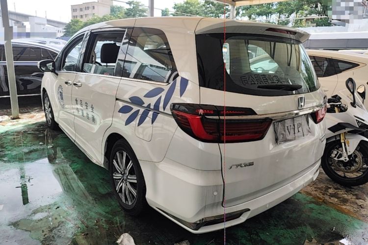 Used Honda Odyssey 2022 2.0L eHEV Sharp Enjoyment Edition Rear Left 45 Deg