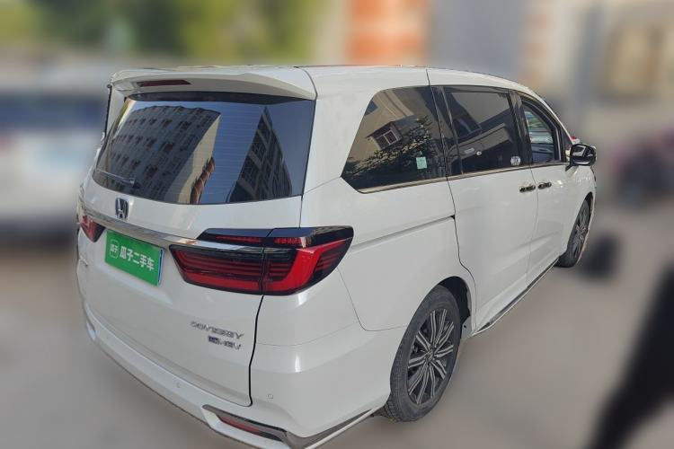 Used Honda Odyssey 2022 2.0L eHEV Sharp Enjoyment Edition Rear Right 45 Deg