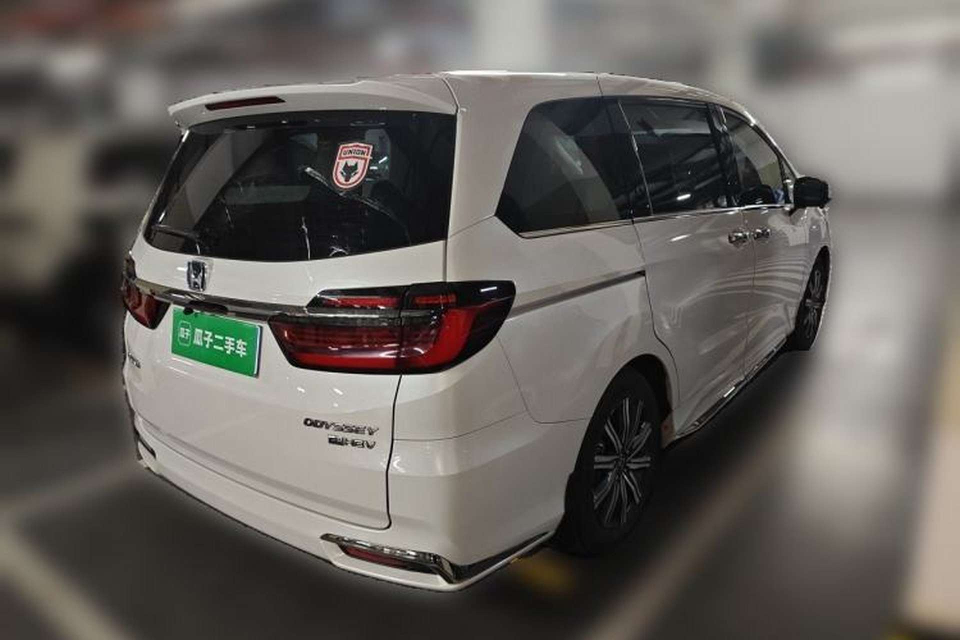Used Honda Odyssey 2022 2.0L eHEV Sharp Enjoyment Edition Rear Right 45 Deg