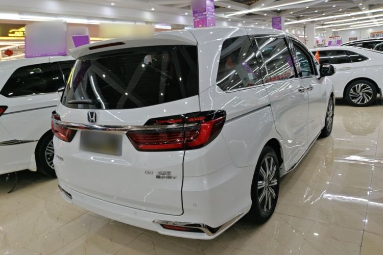 Used Honda Odyssey 2022 2.0L eHEV Sharp Enjoyment Edition Rear Right 45 Deg