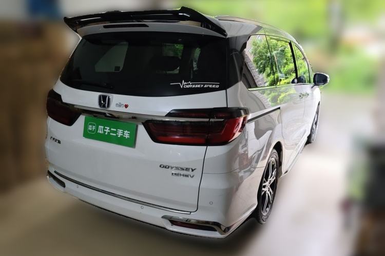 Used Honda Odyssey 2022 2.0L eHEV Sharp Supreme Edition Rear Right 45 Deg