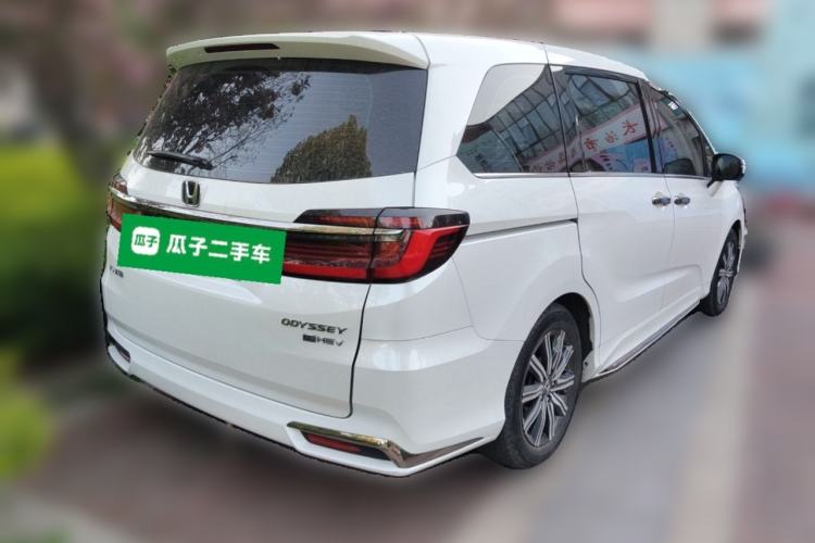 Used Honda Odyssey 2022 2.0L eHEV Sharp Enjoyment Edition Rear Right 45 Deg