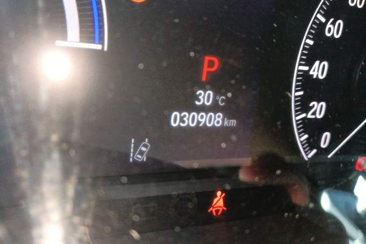 Used Honda Odyssey 2024 2.0L eHEV Sharp – Supreme Edition Odometer Close Up