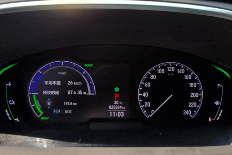 Used Honda Odyssey 2024 2.0L eHEV Sharp & Enjoy Edition Odometer Close Up