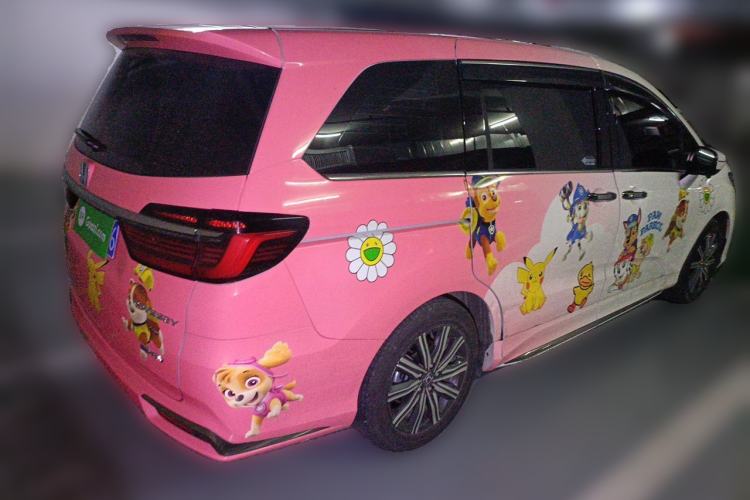 Used Honda Odyssey 2024 2.0L eHEV Sharp & Enjoy Edition Rear Right 45 Deg