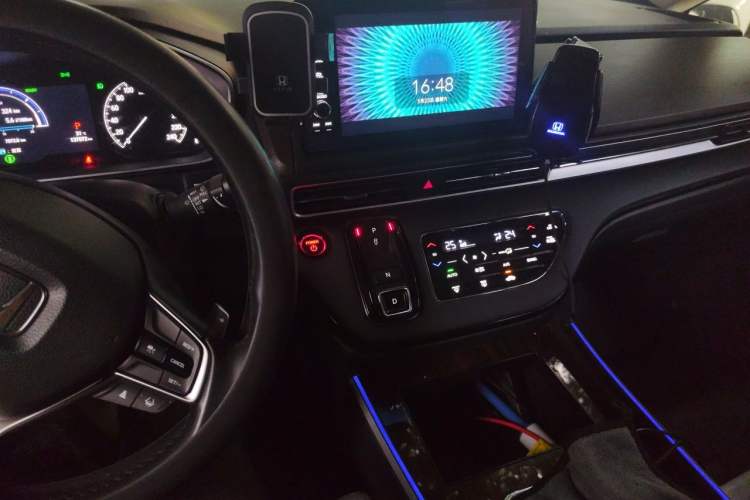 Used Honda Odyssey 2024 2.0L eHEV Sharp·Leading Edition Audio And AC Panel