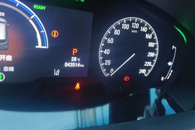 Used Honda Odyssey 2024 2.0L eHEV Sharp·Luxury Edition Odometer Close Up
