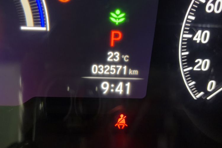 Used Honda Odyssey 2024 2.0L eHEV Sharp & Enjoy Edition Odometer Close Up