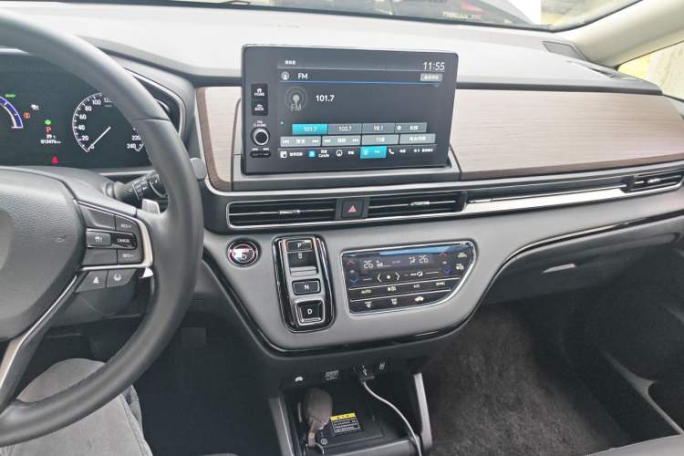 Used Honda Odyssey 2026 Model—2.0L e:HEV Sharp·Shine Enjoyment Version Audio And AC Panel