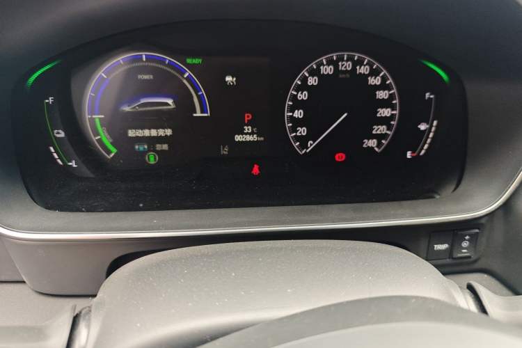 Used Honda Odyssey 2026 Model—2.0L e:HEV Sharp·Leading Enjoyment Version Odometer Close Up
