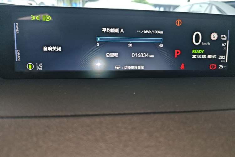 Used Honda P7 2025 Four-Wheel Drive Long-Range Max Instrument Cluster