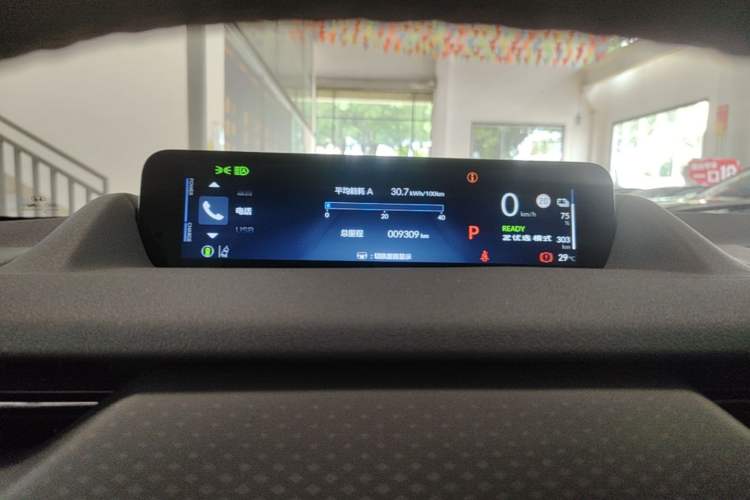 Used Honda P7 2025 Four-Wheel Drive Long-Range Max Odometer Close Up