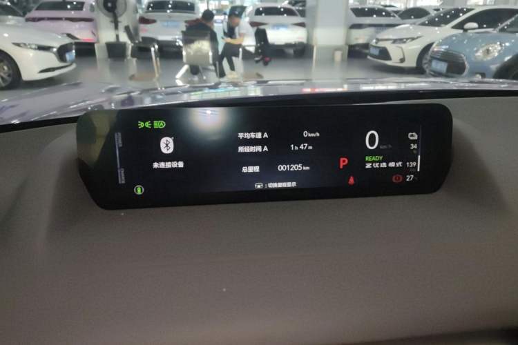 Used Honda P7 2025 Four-Wheel Drive Long-Range Max Odometer Close Up