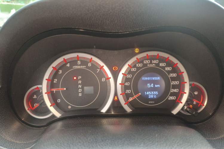 Used Honda Spirior 2009 2.4L TYPE-S Instrument Cluster
