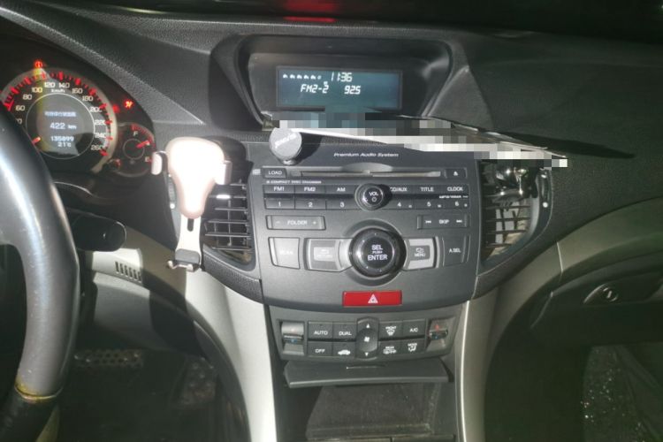 Used Honda Spirior 2009 2.4L TYPE-S Audio And AC Panel